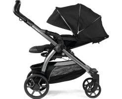 Peg Perego Book Stroller Black Shine New