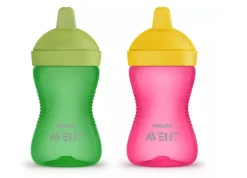 Philips Avent Grippy Soft Spout Cup 300ml - Assorted Colours New