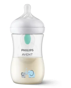Philips Avent Natural Response AirFree Vent Bottle Elephant 260ml 1-Pack Best