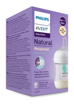 Philips Avent Natural Response AirFree Vent Bottle 125ml 1-Pack Clearance