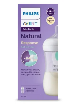 Philips Avent Natural Response Bottle AirFree Vent 260ml 1-Pack Hot