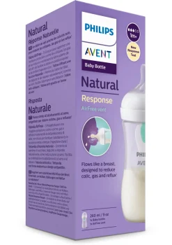 Philips Avent Natural Response Bottle AirFree Vent 260ml 1-Pack Hot