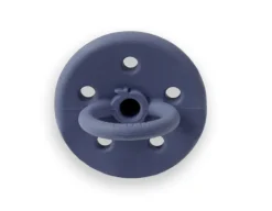 Plum All Silicone Soother 0-6m Denim Best