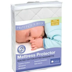 Protect A Bed Quilted Cotton Bassinet Mattress Protector Best