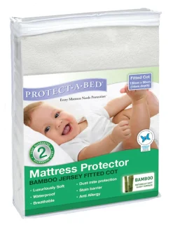 Protect A Bed ProtectABed Bamboo Jersey Fitted cot Fashion