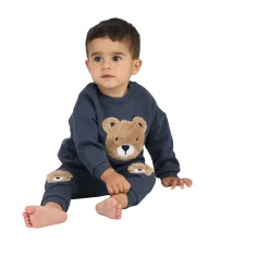 Ricochet Baby Bear Sweatshirt New