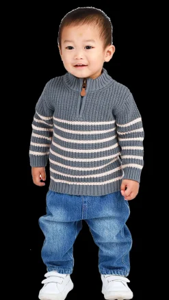 Ricochet Baby Half Zip Knit Jumper Fashion