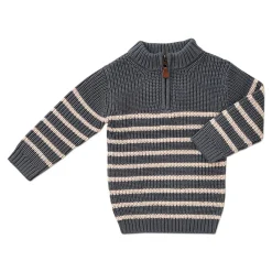 Ricochet Baby Half Zip Knit Jumper Fashion