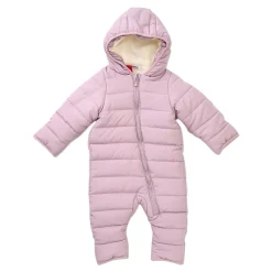 Ricochet Baby Quilted Pramsuit Hot