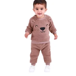 Ricochet Baby Teddy Bear Sweatshirt New