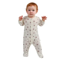 Ricochet Merino Baby Merino Growsuit Hot