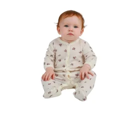 Ricochet Merino Baby Merino Growsuit Hot