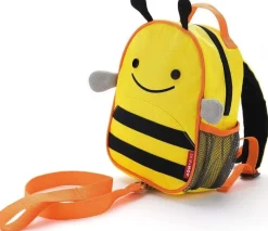 Skip Hop Zoo Mini Backpack with Reins Bee Fashion