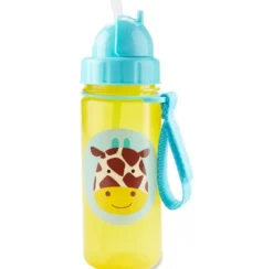 Skip Hop Zoo PP Straw Bottle Giraffe 390ml Outlet