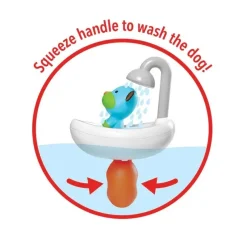 Skip Hop Zoo Squeeze & Shower Dog New