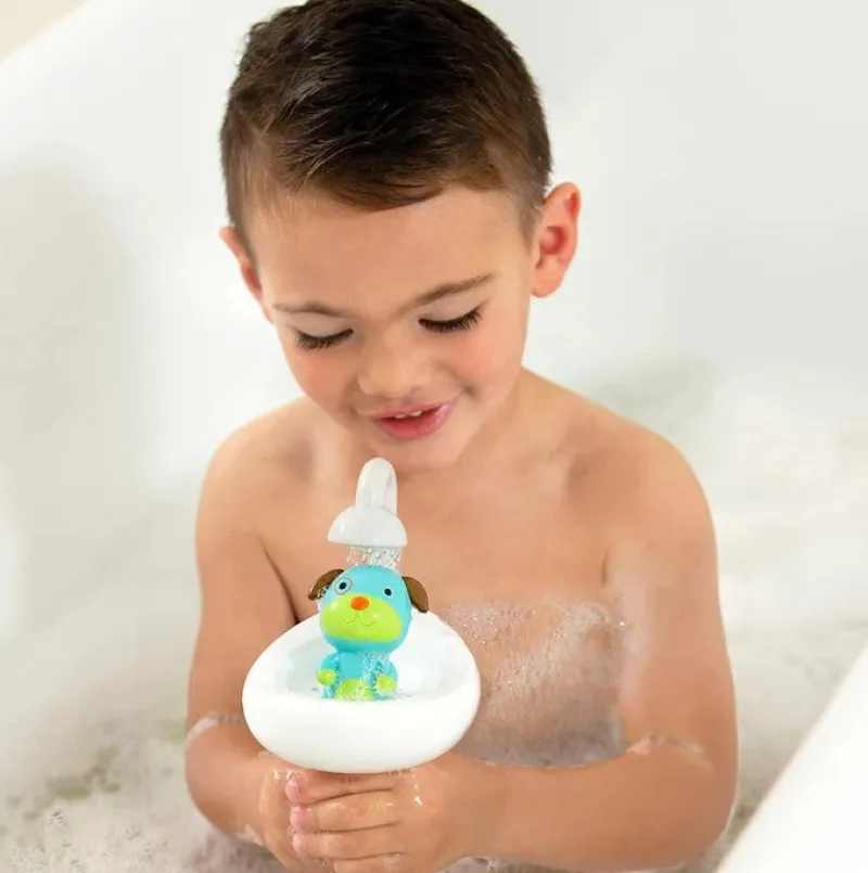 Skip Hop Zoo Squeeze & Shower Dog New