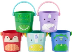 Skip Hop Zoo Stack & Pour Buckets Hot