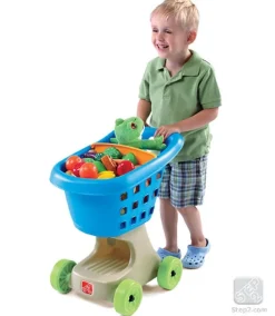 Step2 step 2 little helpers shopping cart blue Best