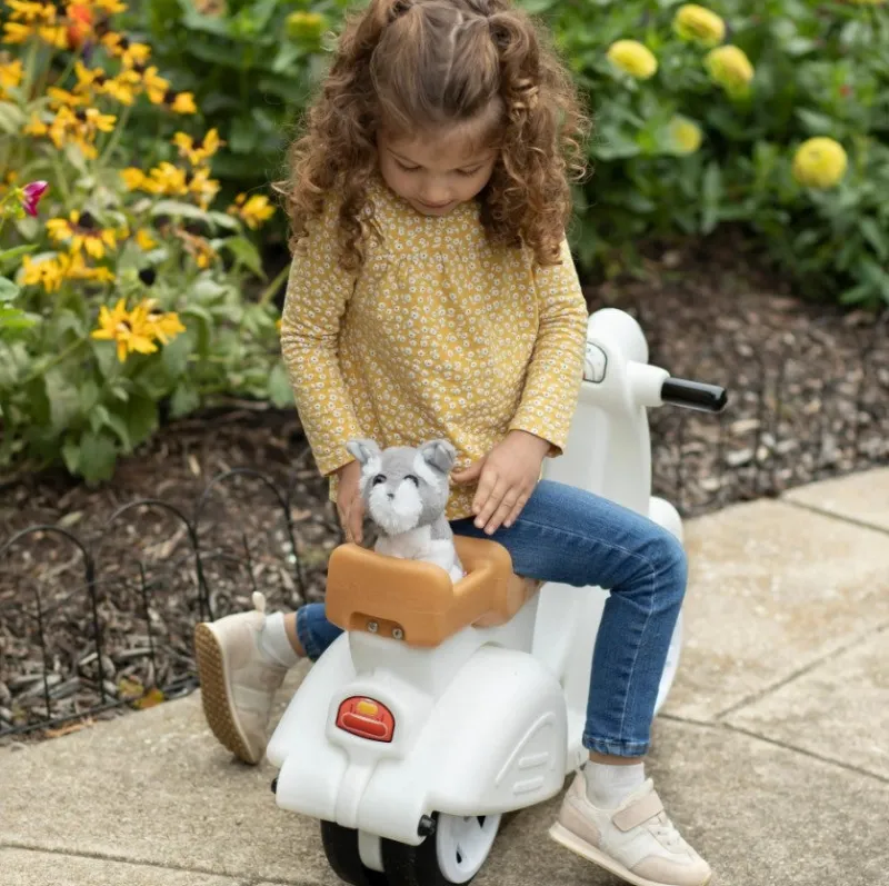 Step2 Ride Along Scooter White Clearance
