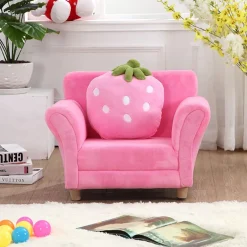 Step2 Strawberry Single Sofa Pink Hot
