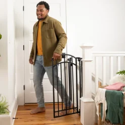 Ingenuity Summer by The Doorway 48W Series Pet and Baby Gate Black Online