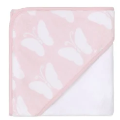 Peanutshell The Butterfly Whisper Hooded Towel Clearance