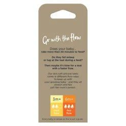 Tommee Tippee Closer To Nature Advanced Anti-Colic Teats Medium 2-Pack Fashion