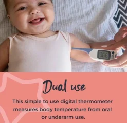 Tommee Tippee Closer To Nature Tommee Tippee FlexiPen Digital Thermometer Hot