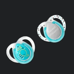Tommee Tippee Closer To Nature Tommee Tippee Night Time Soother 2-Pack 0-6m - Assorted Colours Discount