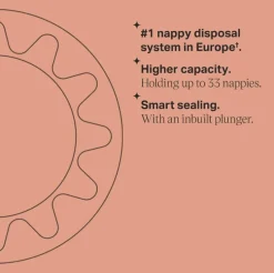Sangenic Twist & Click Tommee Tippee Advanced Nappy Disposal System Outlet