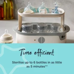 Tommee Tippee Closer To Nature Tommee Tippee Supersteam Electric Steam Steriliser Hot