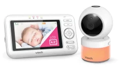 VTech BM4700N Pan & Tilt Full Colour Video Baby Monitor - Single Camera Discount